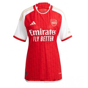 Arsenal Replica Home Stadium Shirt for Women 2023-24 Short Sleeve